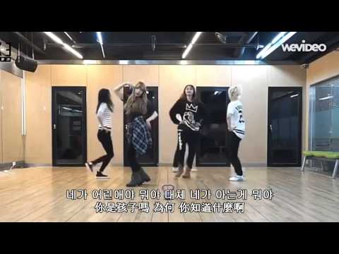 [ 韓中字 ] EXID - 아 예 Ah Yeah Dance Practice Mirror