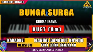 Download lagu BUNGA SURGA - RHOMA IRAMA (DUET) KARAOKE DANGDUIT ORIGINAL mp3
