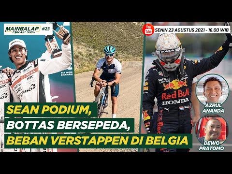 Sean Podium, Bottas Bersepeda & Beban Verstappen di Belgia | Mainbalap Podcast Show #23 - Aza & Dewo