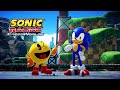 Sonic Racing CrossWorlds Sonic X PAC MAN Collab Trailer