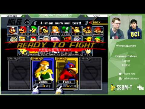 UCI 15 - Santiago (Sheik) vs Squid (Falco) - Super Smash Bros. Melee