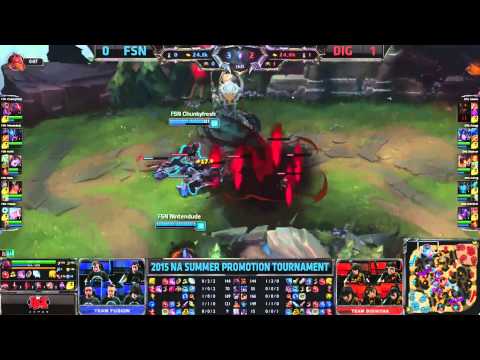 FSN vs DIG  NA LCS  Game 2 Highlights 26 04 20151