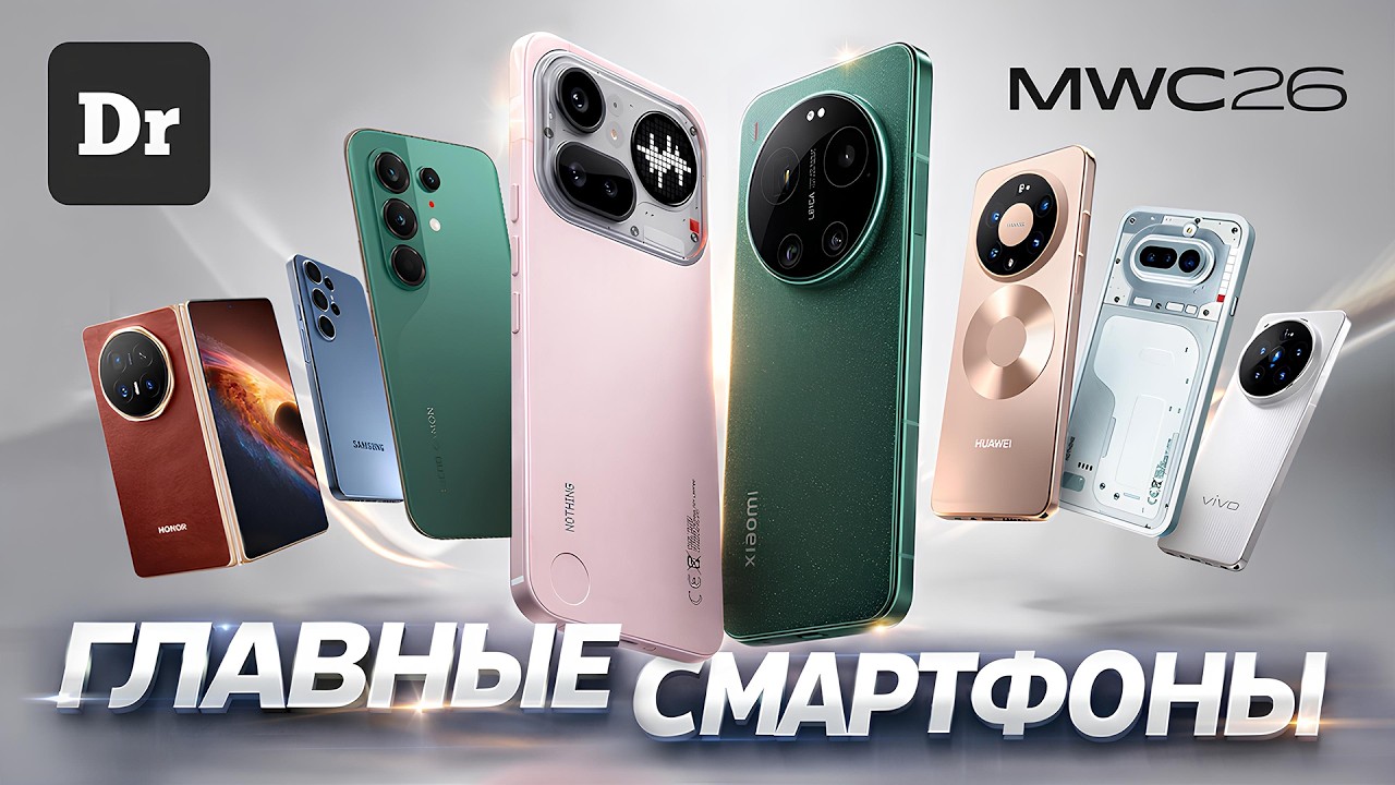 ЛУЧШИЕ СМАРТФОНЫ MWC 2026