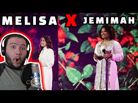 REACTION: JEMIMAH X MELISA - ANGANKU ANGANMU Raisa ft. Isyana SPEKTA SHOW TOP 6 Indonesian Idol 2021