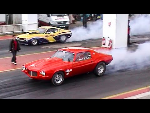 Santa Pod - Mixture of cars Part 2 - 31/03/2002