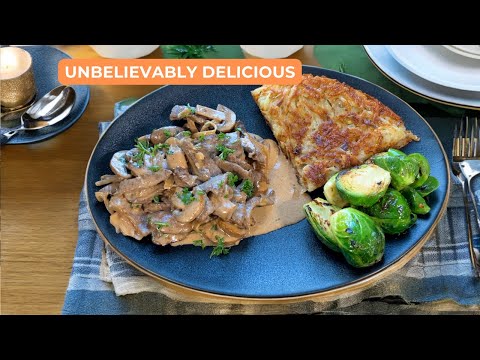 Unveiling the Authentic Swiss Cuisine: Veal in Creamy Sauce and Potato Rosti