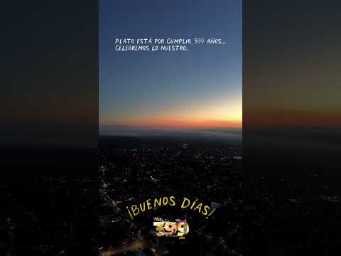 Cumpleaños 399 de Plato Magdalena, Diciembre 8 del 2025