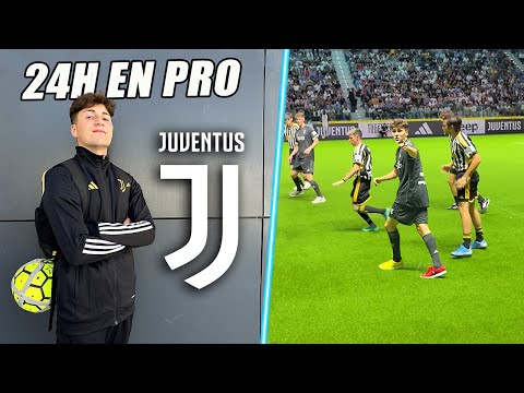 I'm becoming a PROFESSIONAL FOOTBALLER for 24 HOURS at JUVENTUS! 😲 (Cristiano RONALDO's former cl...