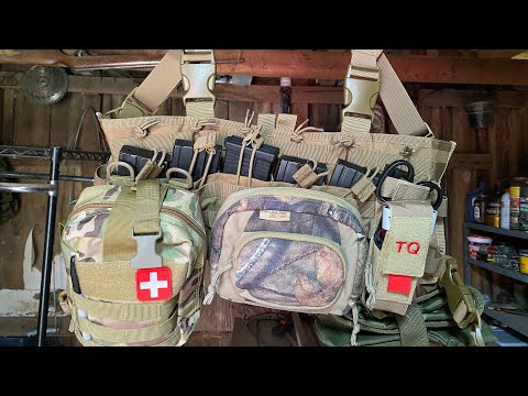 Condor MCR6 Chest Rig Review and Mini 14 backup rifle load out