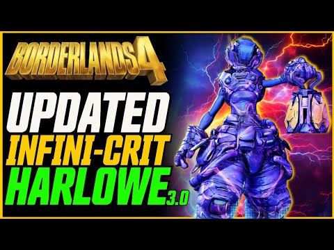 UPDATED BEST GREEN TREE HARLOWE! (Infinite Ammo) // Borderlands 4 Infini-Crit Harlowe 3.0 (UVH5)