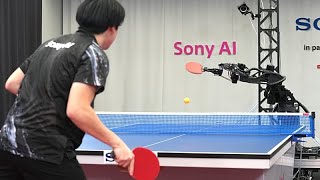 Sony-Roboter mit KI schlägt Tischtennis-Profis