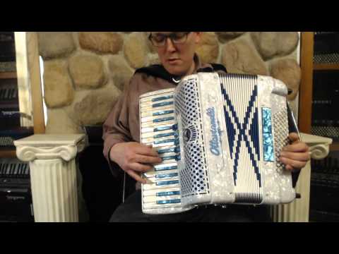 OTTAAERI72MR - NEW Mermaid Ottavianelli Aero I Piano Accordion LMM 34 72 $3499