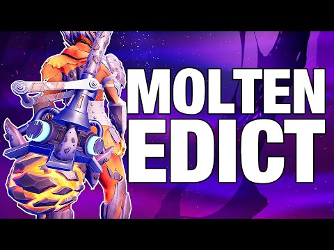 Molten Edict in Umbral Escalation - Dauntless Exotic Weapon