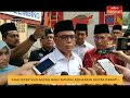 Yang di-Pertuan Agong mahu mangsa kebakaran segera dibantu Yang di-Pertuan Agong mahu mangsa kebakaran segera dibantu
