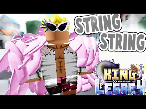 I will never underestimate this Devil Fruit ever again..! String does so much DAMAGE! in King Legacy