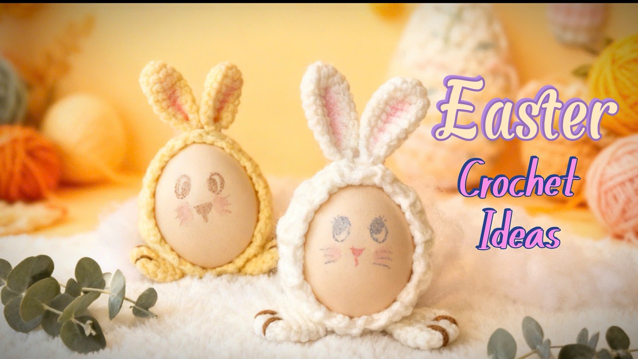 Easter Crochet Ideas | Crochet Easter Bunny Egg #crochetanywhere