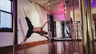 SZA - Go Gina (VEVO Stripped) | Male Pole Dancing