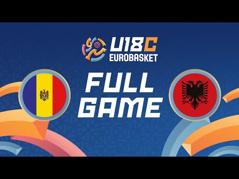 Group Phase | Moldova v Albania | Full Basketball Game | FIBA U18 EuroBasket 2025 Division C