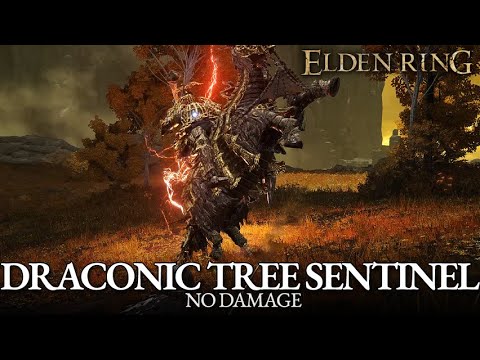 Draconic Tree Sentinel Boss Fight (No Damage) [Elden Ring]