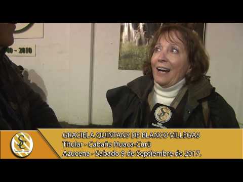 09-09-17 Nota Graciela Quintans de Blanco Villegas - Cabaña Huaca Curù - Azucena.