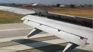 Turkish Airlines landing in Skopje (LWSK) REPUBLIC OF MACEDONIA