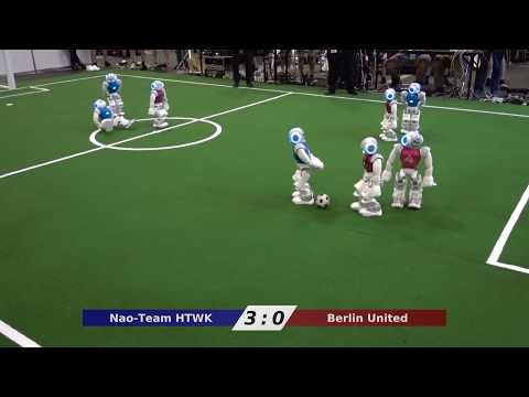 RoboCup World Championship 2017 SPL Match Berlin United vs. Nao-Team HTWK