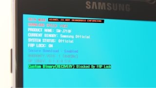 FiX ! KERNEL/RECOVERY is not SEANDROID ENFORCING ||  blocked by FRP lock issue on ANY SAMSUNG DEVICE