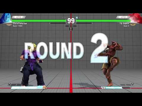 SFV - ChrisTatarian (Ken) Vs TS-Sabin (Dhalsim)
