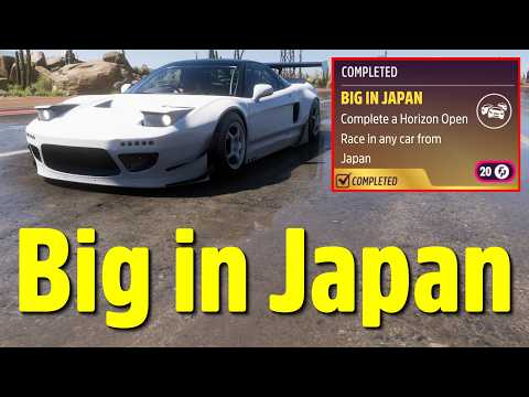 Forza Horizon 5 Big in Japan Forzathon Daily Challenge Guide | Series 57 Week 1 Summer