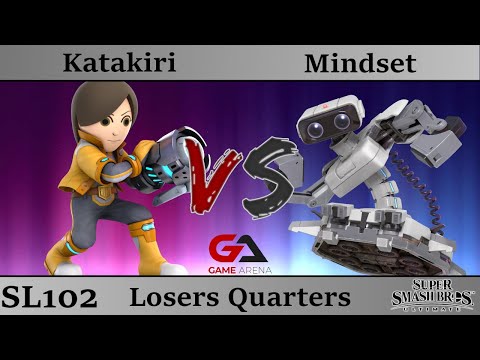 Katakiri (Mii Gunner) vs AF | GA | Mindset (ROB) - Losers Quarters: SmashLAN'd 102