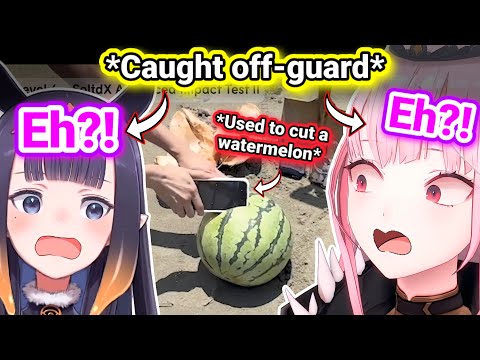 𝗖𝗮𝗹𝗹𝗶 𝗮𝗻𝗱 𝗜𝗻𝗮 𝗴𝗲𝘁𝘁𝗶𝗻𝗴 𝗰𝗮𝘂𝗴𝗵𝘁 𝗼𝗳𝗳-𝗴𝘂𝗮𝗿𝗱 𝗯𝘆 𝘁𝗵𝗲 𝗽𝗿𝗼𝗱𝘂𝗰𝘁 𝘁𝗵𝗲𝘆'𝗿𝗲 𝗽𝗿𝗼𝗺𝗼𝘁𝗶𝗻𝗴 𝗶𝘀 𝗛𝗶𝗹𝗮𝗿𝗶𝗼𝘂𝘀 |Hololive| 𝗖𝗮𝗹𝗹𝗶 𝗮𝗻𝗱 𝗜𝗻𝗮 𝗴𝗲𝘁𝘁𝗶𝗻𝗴 𝗰𝗮𝘂𝗴𝗵𝘁 𝗼𝗳𝗳-𝗴𝘂𝗮𝗿𝗱 𝗯𝘆 𝘁𝗵𝗲 𝗽𝗿𝗼𝗱𝘂𝗰𝘁 𝘁𝗵𝗲𝘆'𝗿𝗲 𝗽𝗿𝗼𝗺𝗼𝘁𝗶𝗻𝗴 𝗶𝘀 𝗛𝗶𝗹𝗮𝗿𝗶𝗼𝘂𝘀 |Hololive|