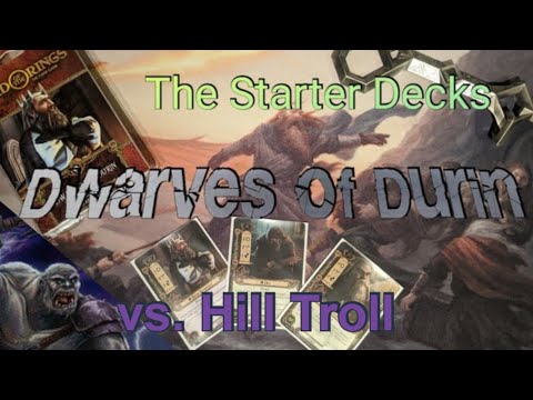Starter Decks Dwarves Vs Hill Troll | Lord of the Rings LCG