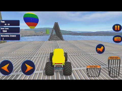 US Monster Truck Driving - Impossible Car Mega Ramp Stunts 2021 - Android GamePlay