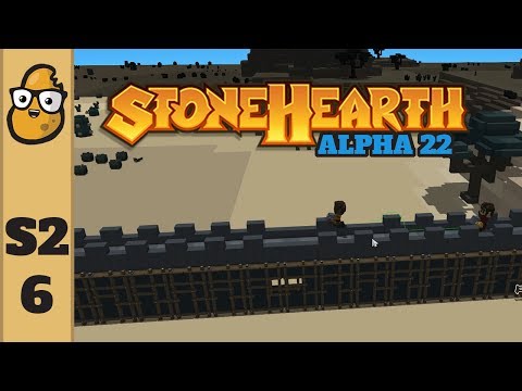 Stonehearth  Ep. 6 - Let's Play Stonehearth Alpha 22 - Rayya's Children!