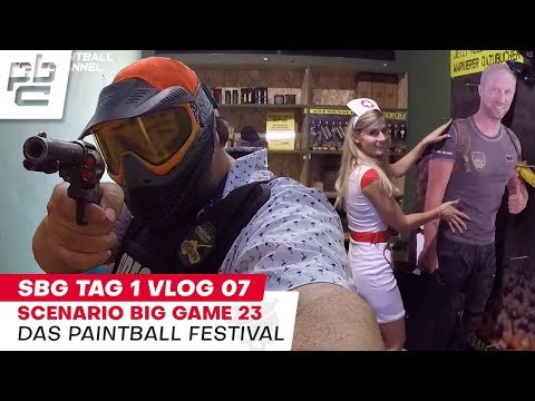 Paintball Schlacht im Wald SBG 23 der erste Tag Vlog No 08