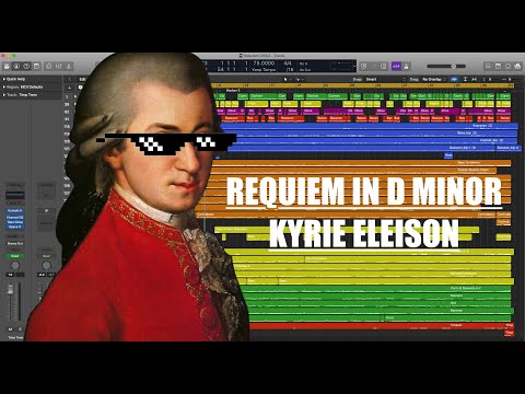Mozart's Requiem - Kyrie Eleison (Virtual Choir & Orchestra - Remake on Logic Pro X)