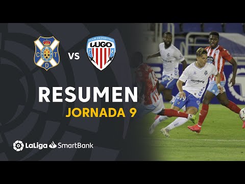 Resumen de CD Tenerife vs CD Lugo (1-1)