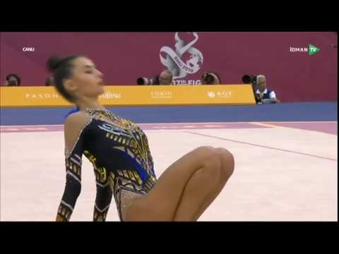 Natela Bolataeva Ball Qualifications World Championships Baku 2019