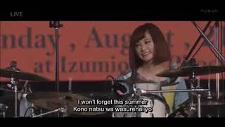 SCANDAL - Uchiage Hanabi (LIVE  - English &amp; Romaji Subtitles)