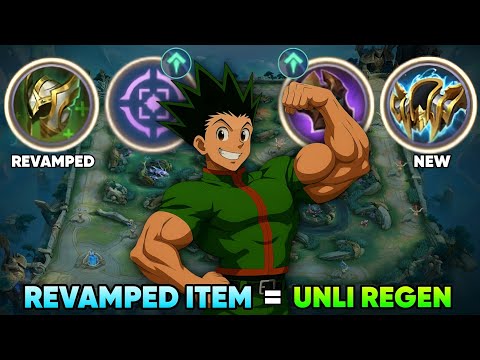 UNLI HP REGEN!! NEW DYRROTH REVAMPED ITEM THAT WILL MAKE HIM BACK TO META - MLBB