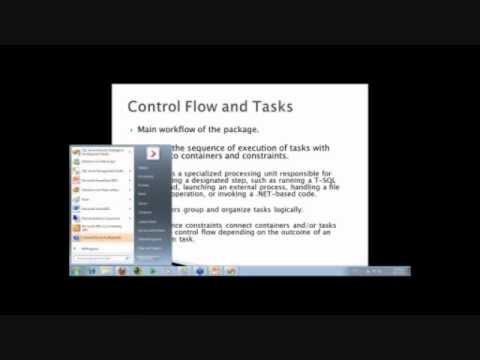 Introduction to SSIS 2008 - Part 2 of 5