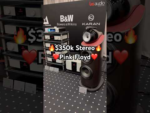 $350k Audiophile HighEnd Stereo System ⚙️ $70k B&W HiEnd Speakers 🔊 #hifi #sound #setup #audio