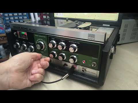 Roland Space Echo RE-201 COMPLETELTY OVERHAULED WITH J-FET MOD image 20