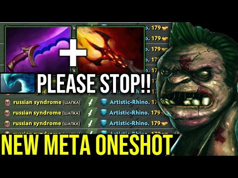 WTF NEW META MAGIC ONE SHOT PUDGE!! NONSTOP TOYING MORPHLING NONSTOP DELETE!