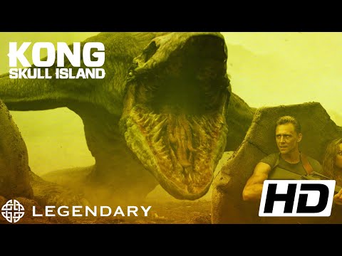 Kong skull island (2017) FULL HD 1080p - skull crawler attack Legendary movie clips