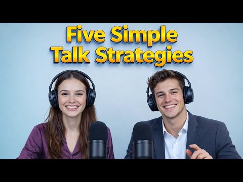 Five Simple Small Talk Starters | Learn English quickly with podcast | Episode 121
