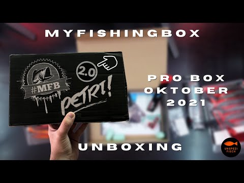 MFB Pro Box 2.0 Oktober 2021 MyFishingBox Unboxing