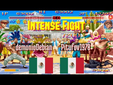 FT20 @ssf2xjr1: demonioDebian (MX) vs Pitufov1978 (MX) [Super SF II X ssf2x ssf2 Fightcade] Jun 27