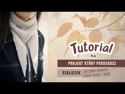 The easiest scarf to knit! 🧶 Step-by-step tutorial | AgaGagat