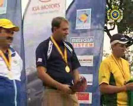 Recurve men’s individual podium | Shanghai 2006 Archery World Cup stage 4